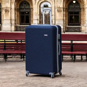 32 Inch Swiss Class Line ABS Expandable Checked Luggage | Lightweight Bag with Spinner Wheels