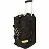 A. Saks 25" Expandable Rolling Trolley Duffel (Black)