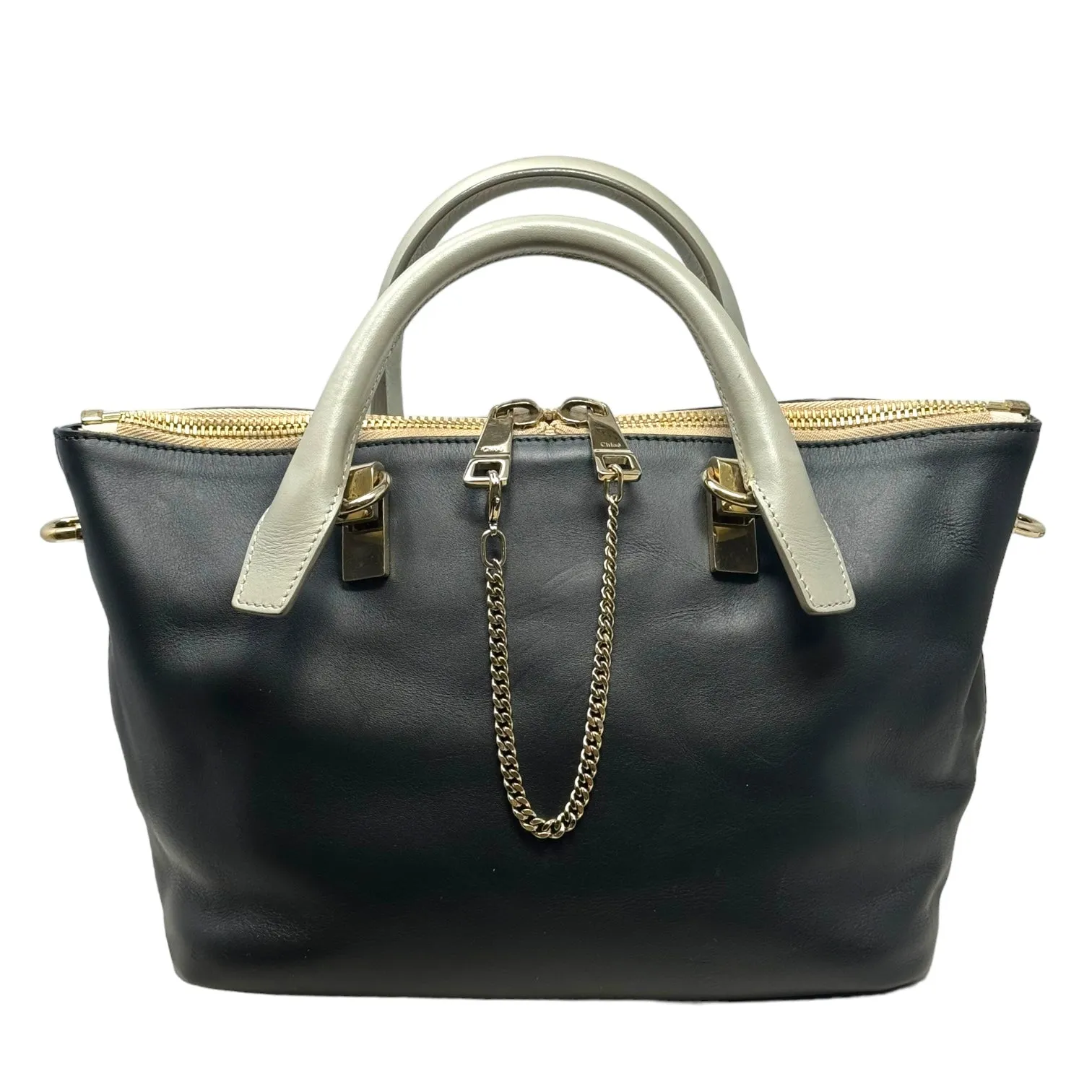Baylee Leather Tote Designer By Chloe  Size: Medium