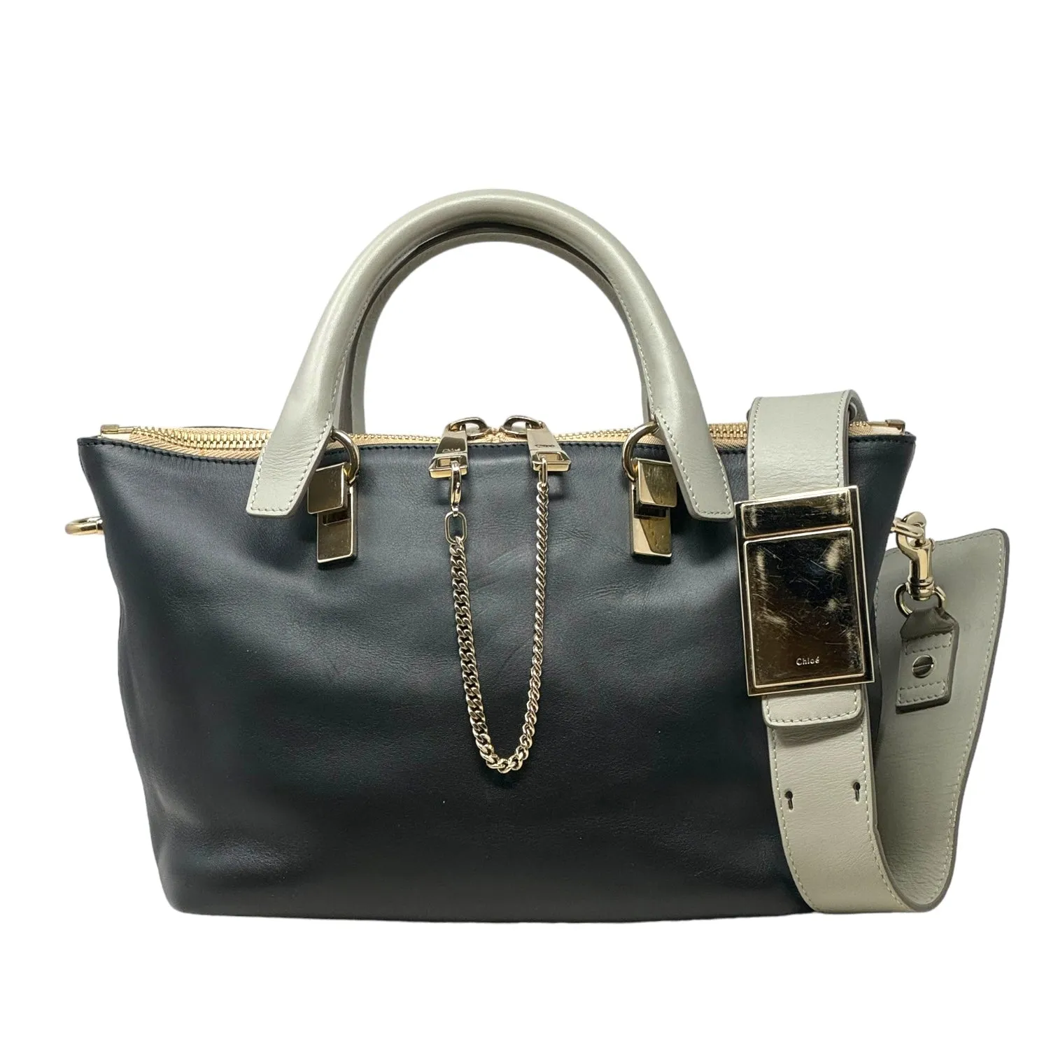 Baylee Leather Tote Designer By Chloe  Size: Medium