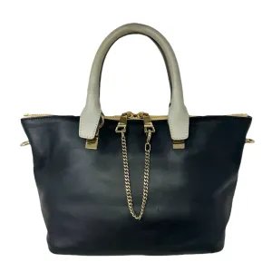 Baylee Leather Tote Designer By Chloe  Size: Medium