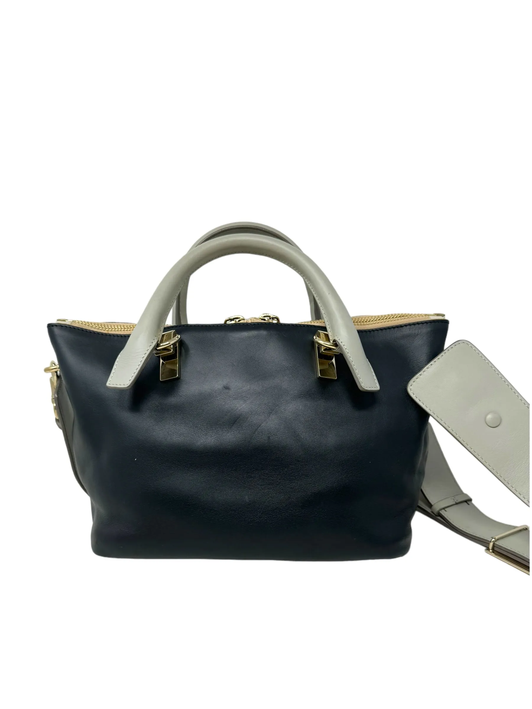 Baylee Leather Tote Designer By Chloe  Size: Medium