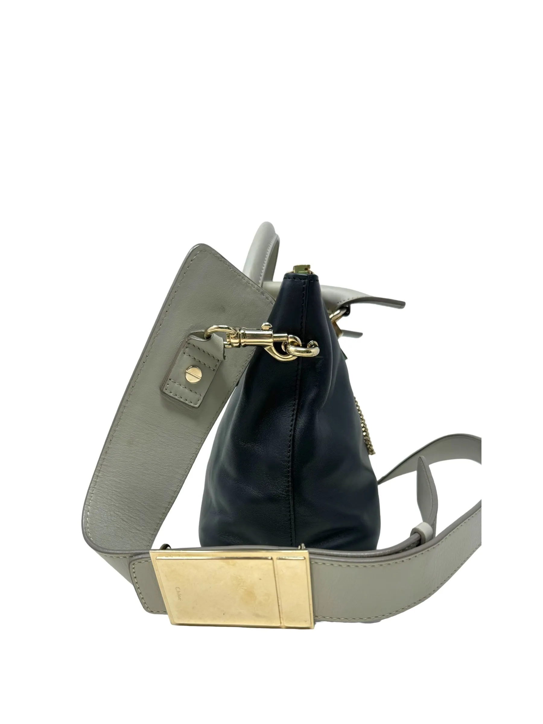 Baylee Leather Tote Designer By Chloe  Size: Medium