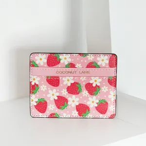 Berry Cute Strawberry Card Holder