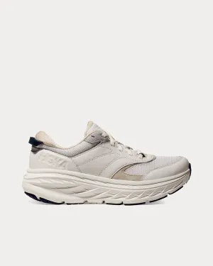 Bondi L White / Bellwether Blue Running Shoes