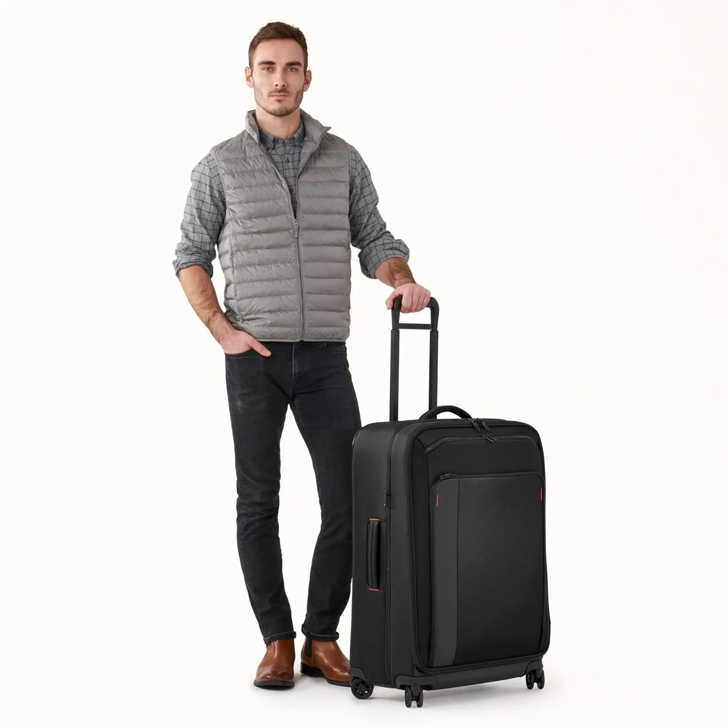 Briggs & Riley ZDX Large Expandable Spinner - Black