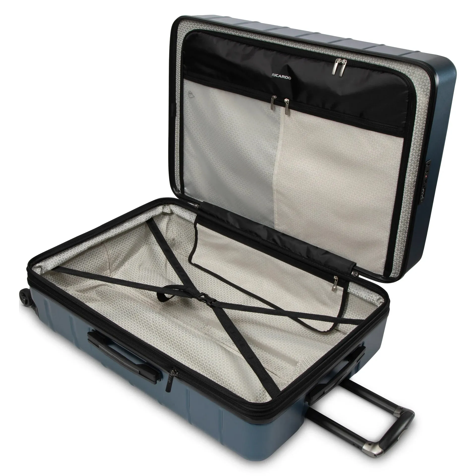 Cambria Large Check-In Expandable Spinner - Blue