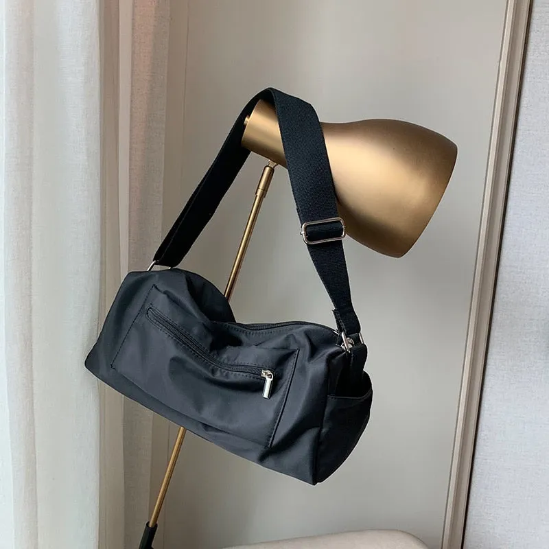 Christmas Gift Multifunction Light Oxford Nylon Shoulder Bags for Women Sport Large Capacity Handbag Gym Korean Designer Female Tote Bag Travel