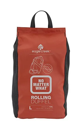 Eagle Creek Travel Gear No Matter What Flashpoint Large Rolling Duffel, Red Clay