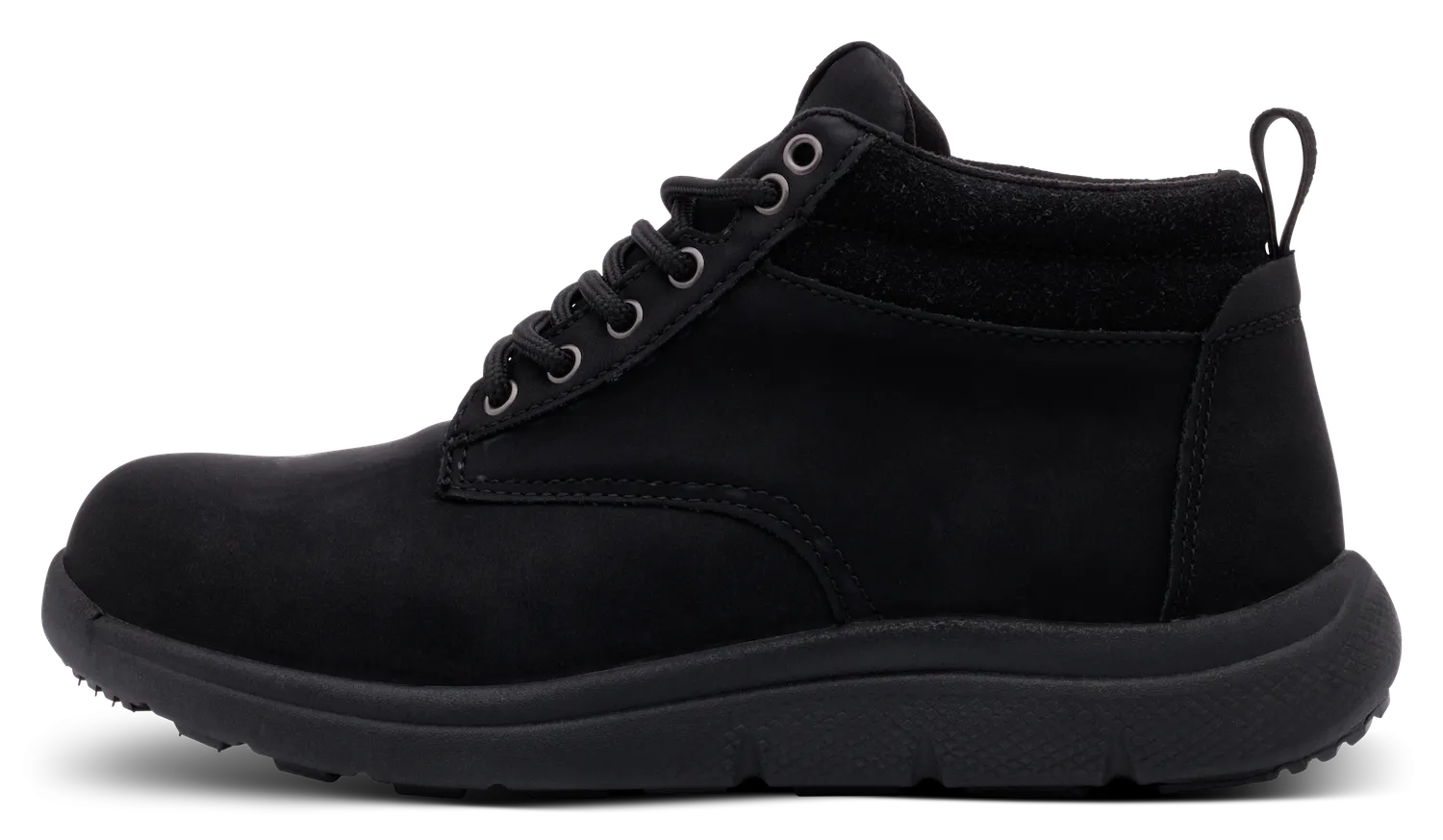 Friendly Shoes Scout Zip-Up Boot (Women's) Black