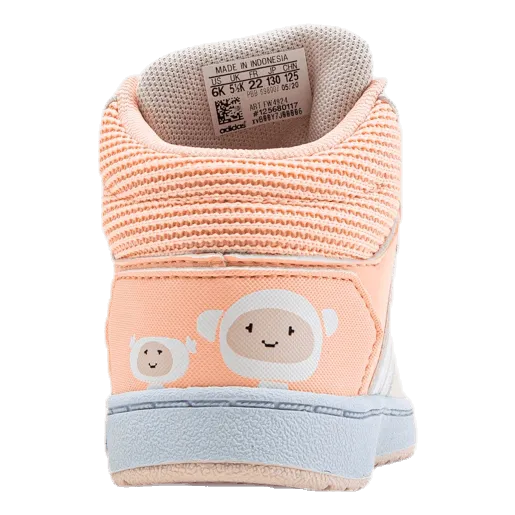Hoops Mid 2.0 Toddler Pink