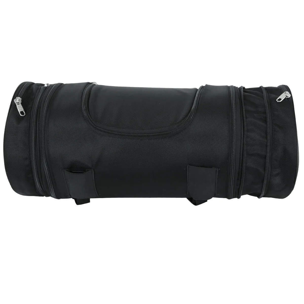 Jafrum SB380 Black Expandable Motorcycle Sissy Bar Roll Bag