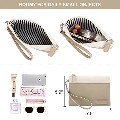 JFFD Laptop Shoulder Work Tote Bag for Women,Lightweight Casual Bag Teacher Bag Canvas 15.6 Inch Handbag Purse
