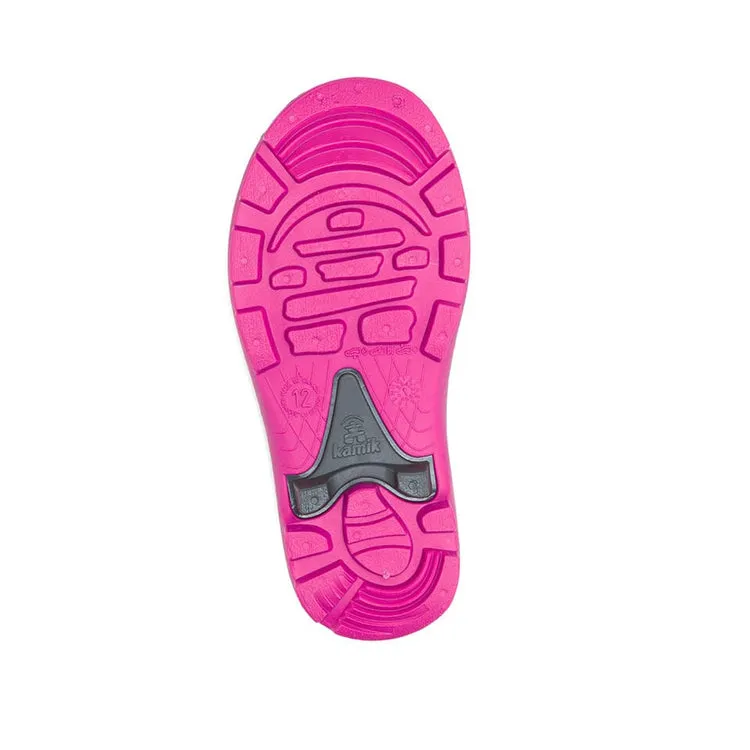 Kamik Snow Boot - Snobuster2 - Charcoal/Magenta