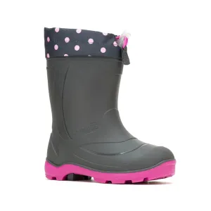 Kamik Snow Boot - Snobuster2 - Charcoal/Magenta