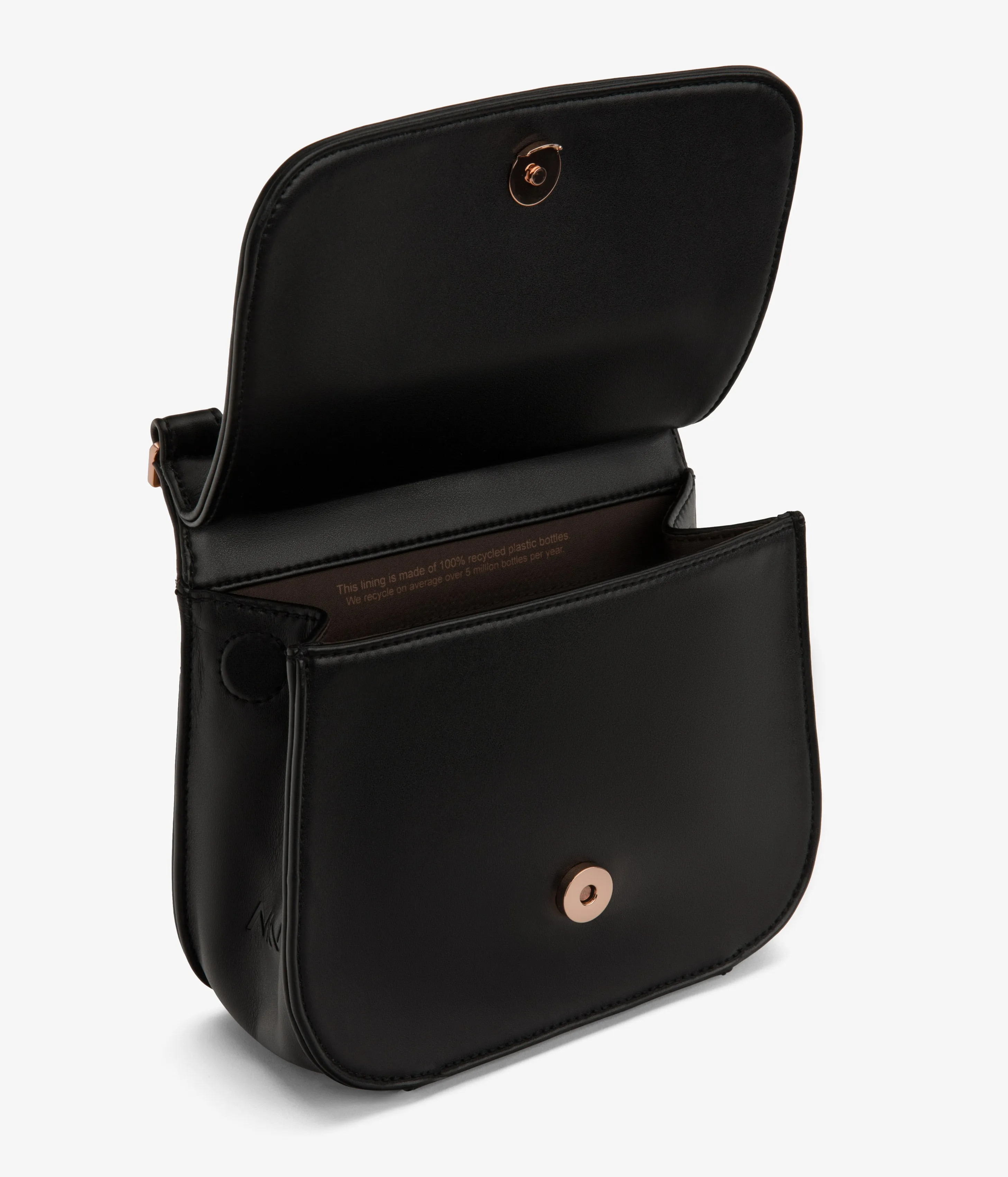 LUNA MINI Vegan Saddle Bag - Loom