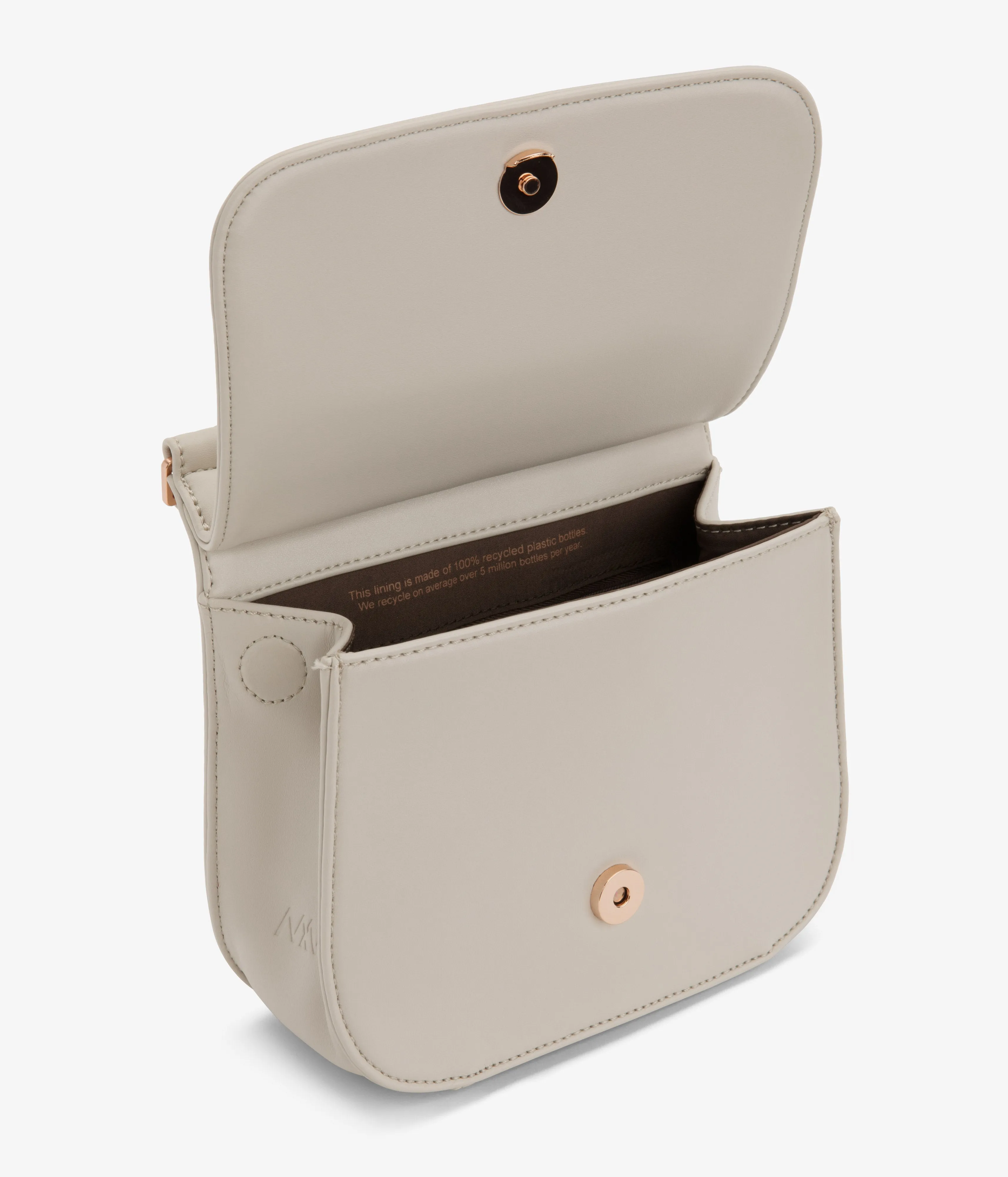LUNA MINI Vegan Saddle Bag - Loom