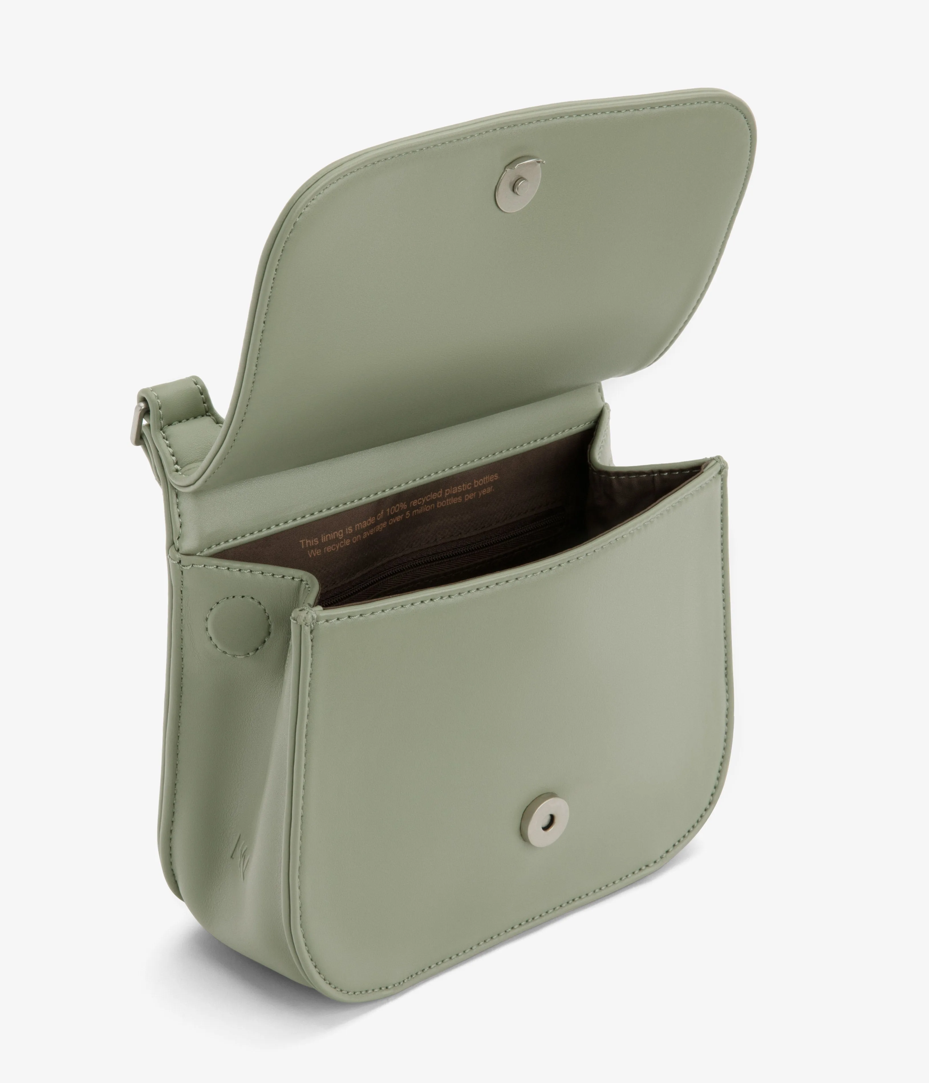 LUNA MINI Vegan Saddle Bag - Loom