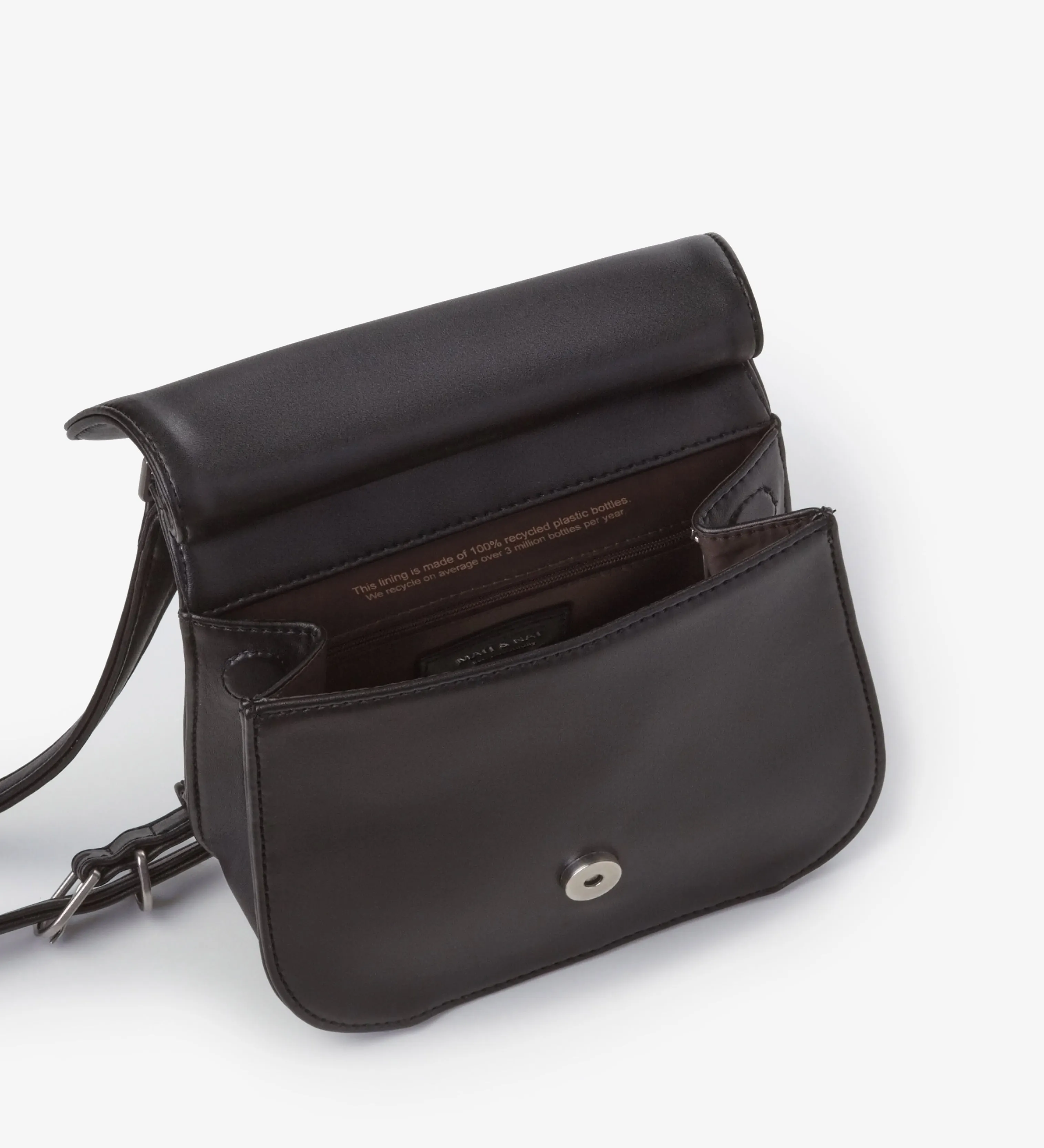 LUNA MINI Vegan Saddle Bag - Loom