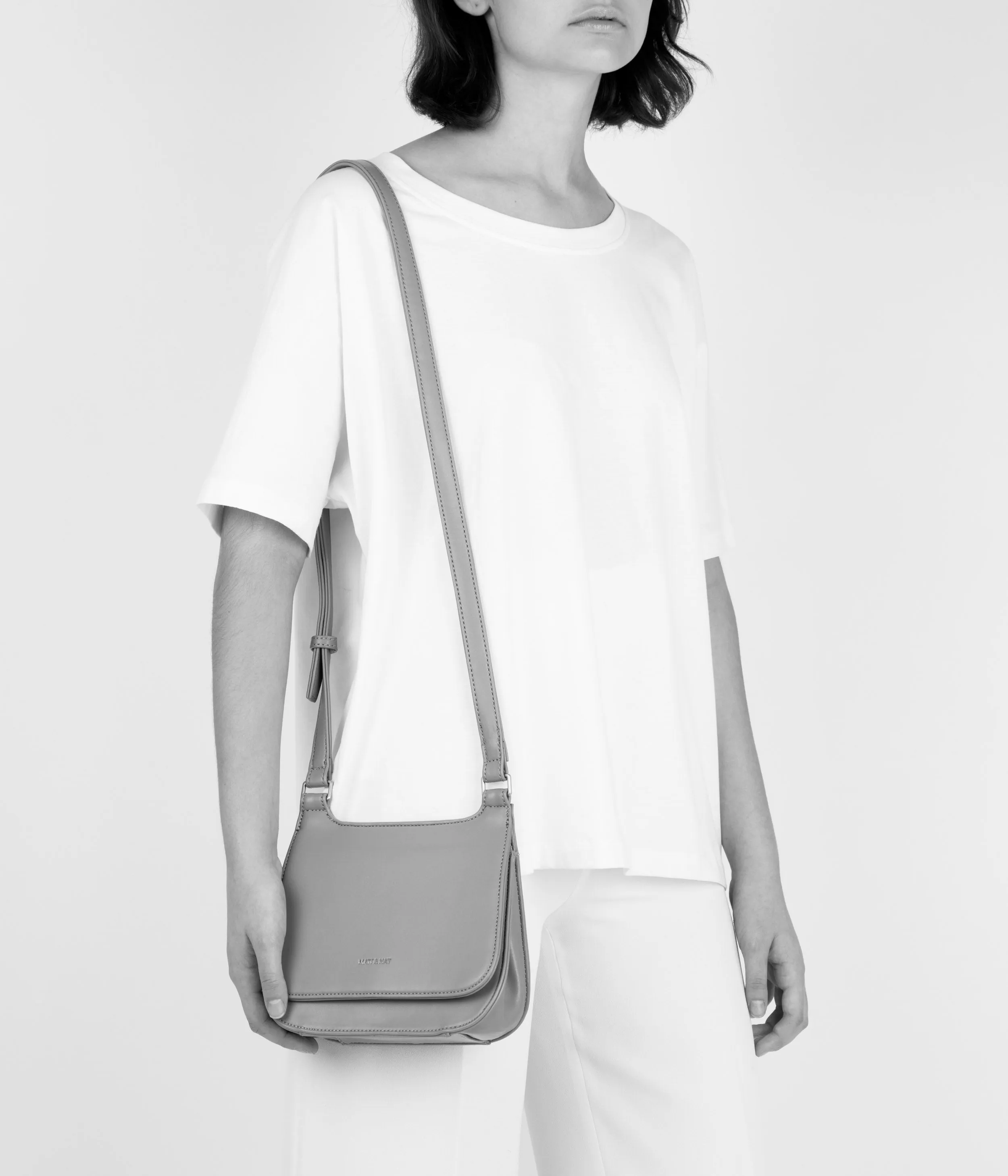 LUNA MINI Vegan Saddle Bag - Loom