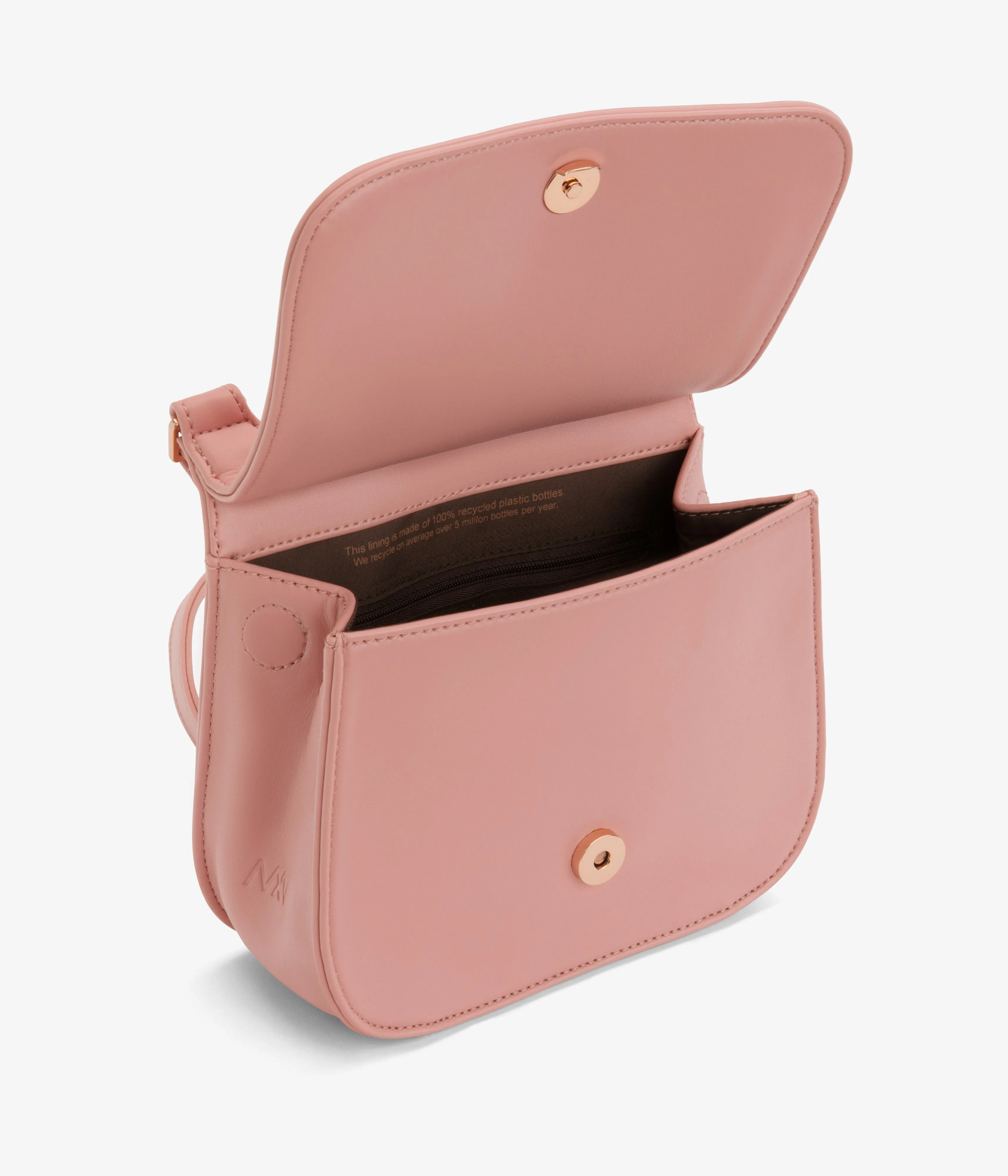 LUNA MINI Vegan Saddle Bag - Loom