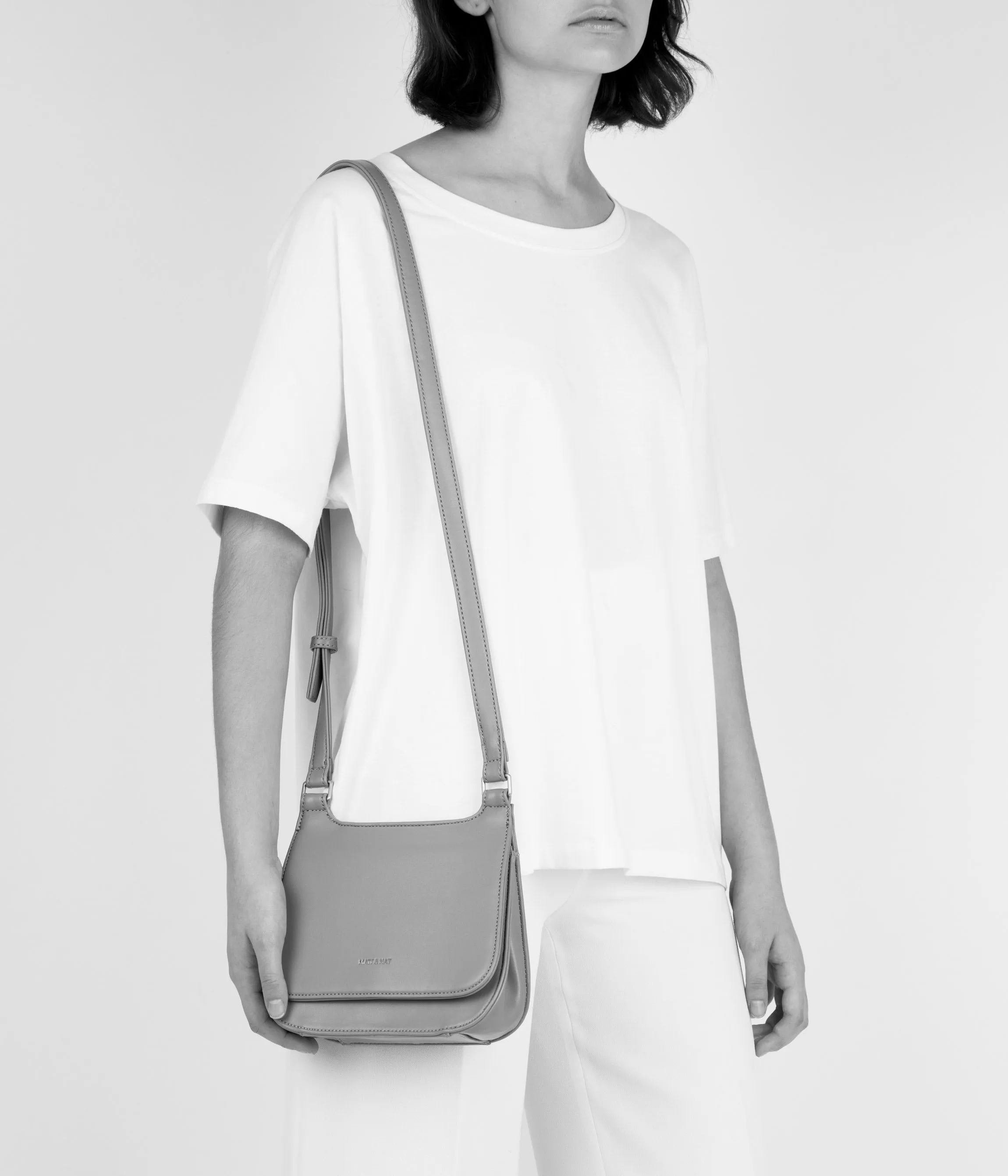 LUNA MINI Vegan Saddle Bag - Loom