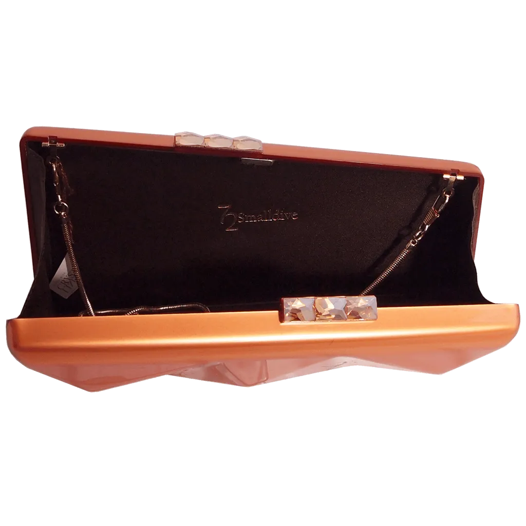 Minaudière in Metallic Copper