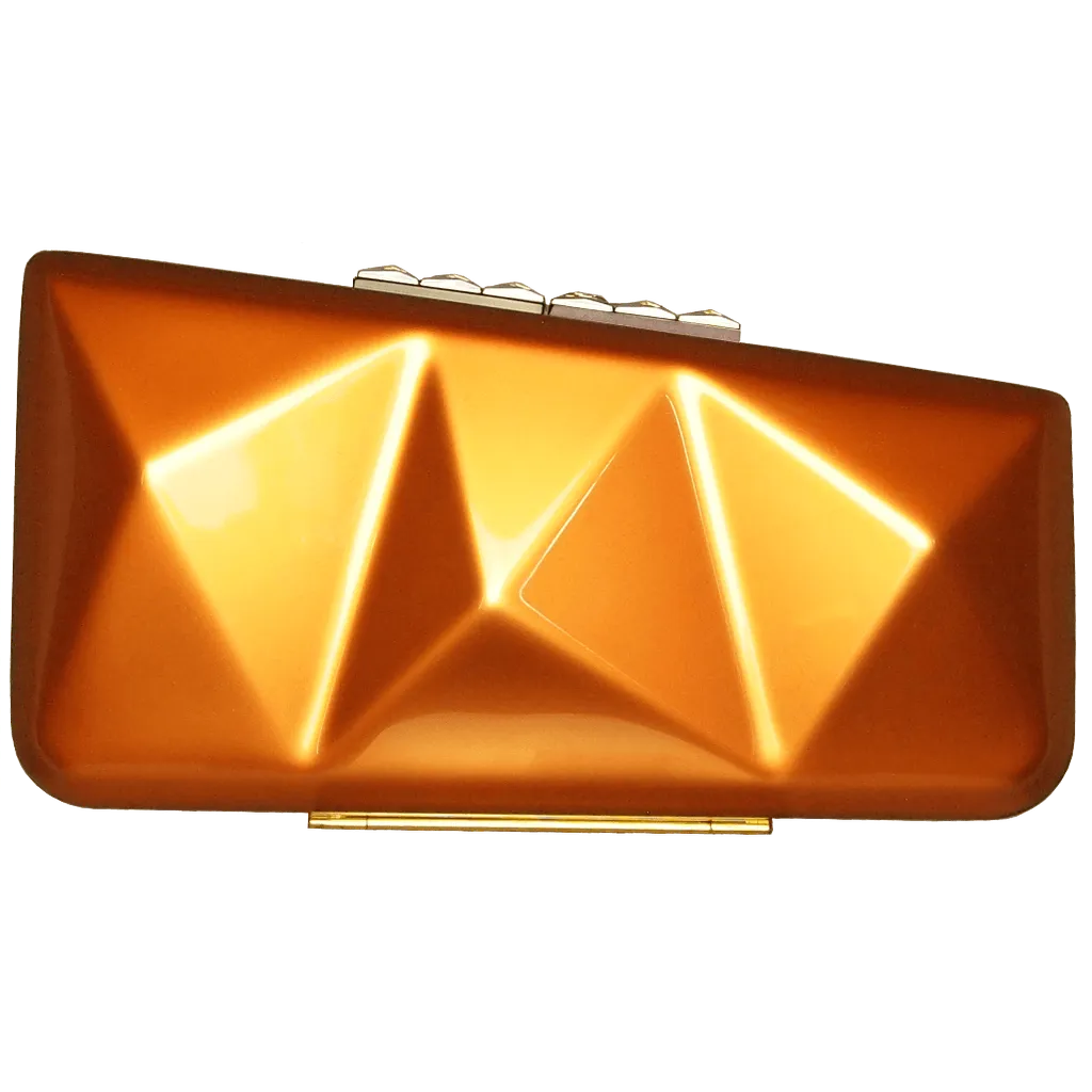 Minaudière in Metallic Copper