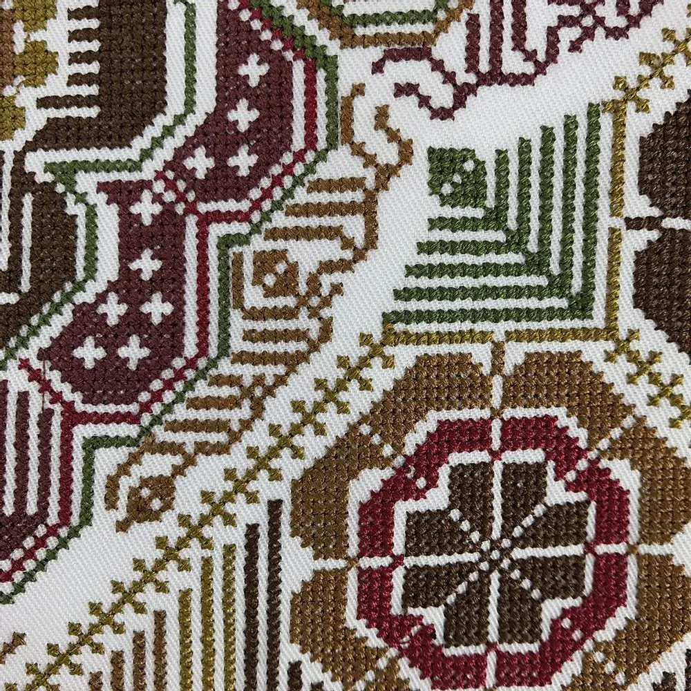 Needlepoint Hmong Clutch
