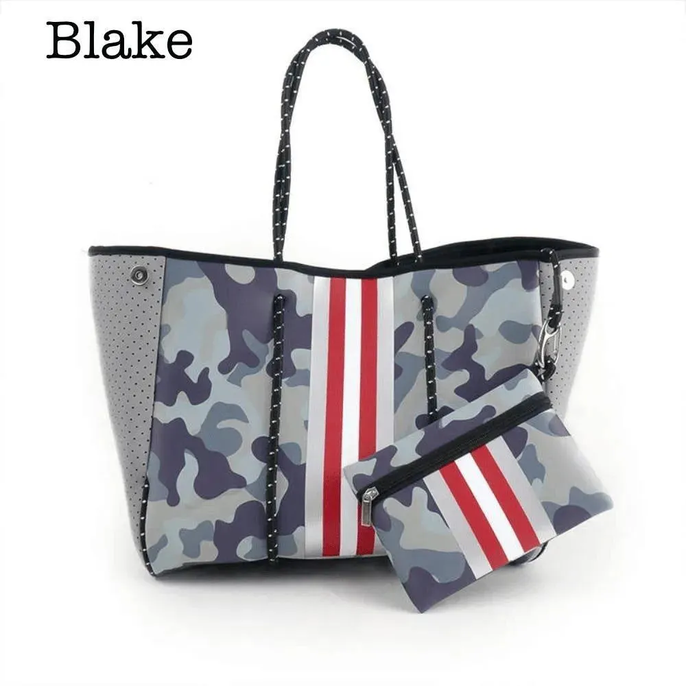 Neoprene Tote Bag & Zipper Pouch