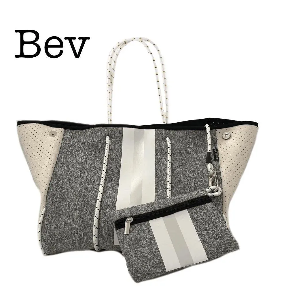 Neoprene Tote Bag & Zipper Pouch