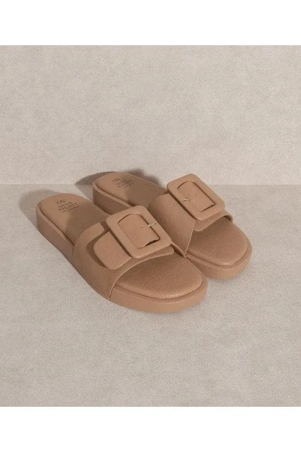 OASIS SOCIETY Daisy - Single Buckle Slide