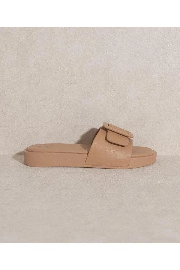 OASIS SOCIETY Daisy - Single Buckle Slide
