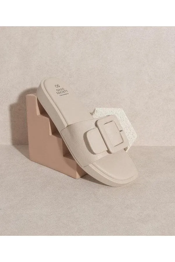 OASIS SOCIETY Daisy - Single Buckle Slide