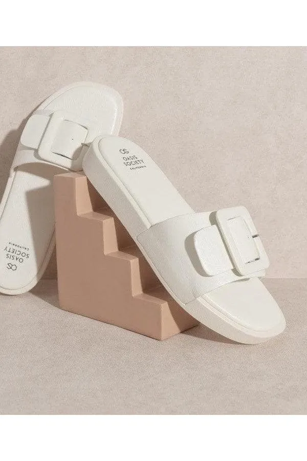 OASIS SOCIETY Daisy - Single Buckle Slide