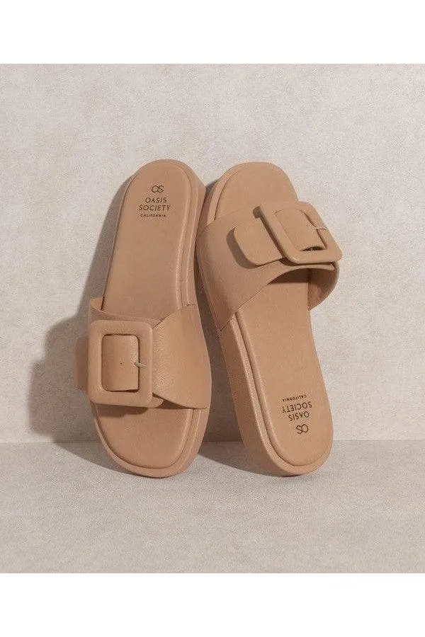OASIS SOCIETY Daisy - Single Buckle Slide