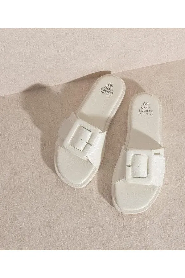OASIS SOCIETY Daisy - Single Buckle Slide