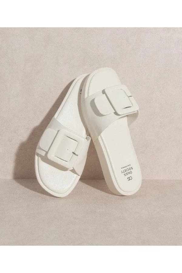 OASIS SOCIETY Daisy - Single Buckle Slide