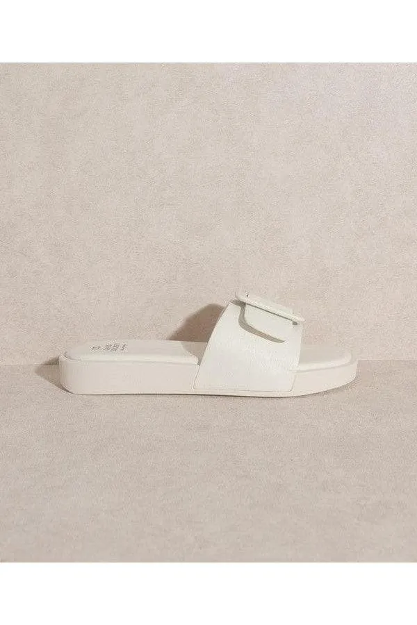 OASIS SOCIETY Daisy - Single Buckle Slide