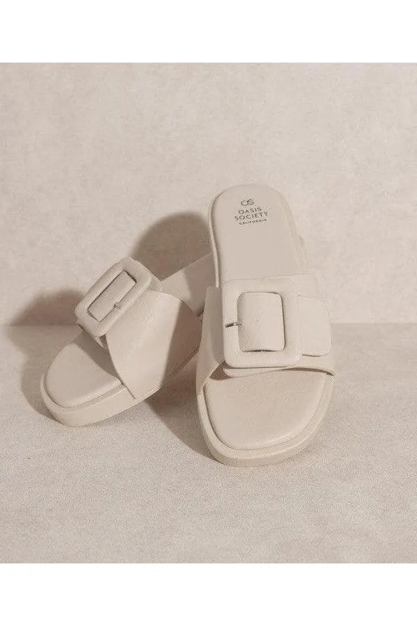 OASIS SOCIETY Daisy - Single Buckle Slide