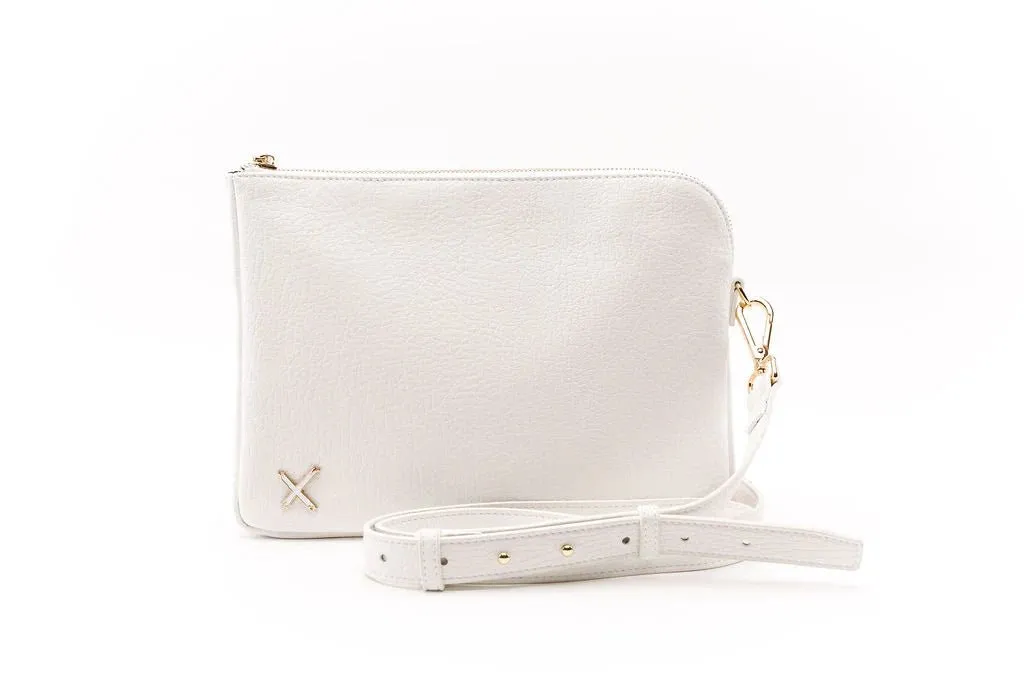 OVERSIZED CLUTCH WHITE
