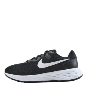 Revolution 6 Men's Running Shoes (Extra Wide) BLACK/WHITE-IRON GREY
