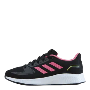 Runfalcon 2.0 Shoes Core Black / Rose Tone / Pulse Yellow