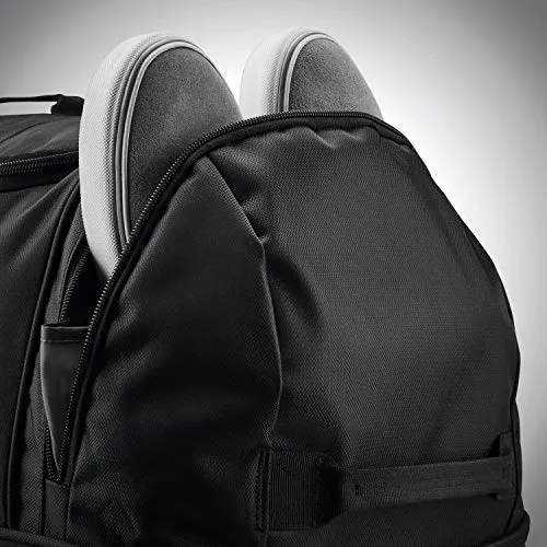 Samsonite Andante 2 Boxed Wheeled Duffel 22, All Black