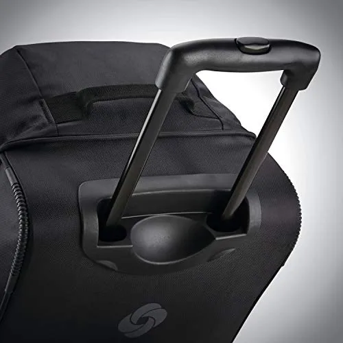 Samsonite Andante 2 Boxed Wheeled Duffel 22, All Black
