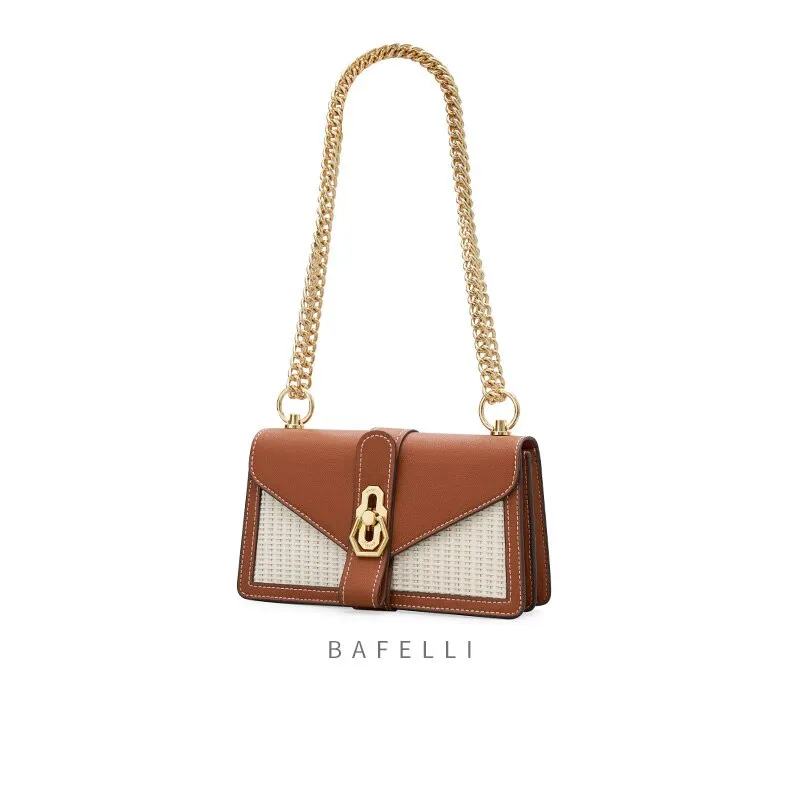 SHOULDER BAG FASHION STYLIST BOX WOMEN COLLOCATION LEATHER CROSSBODY PURSE