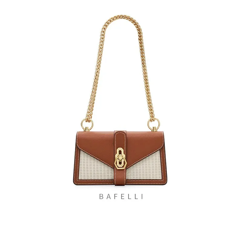 SHOULDER BAG FASHION STYLIST BOX WOMEN COLLOCATION LEATHER CROSSBODY PURSE
