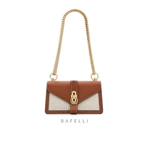 SHOULDER BAG FASHION STYLIST BOX WOMEN COLLOCATION LEATHER CROSSBODY PURSE