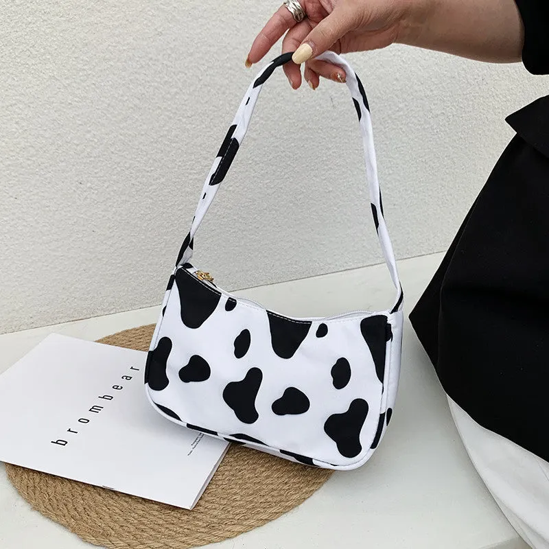 Small Pattern Printed Shoulder Bag