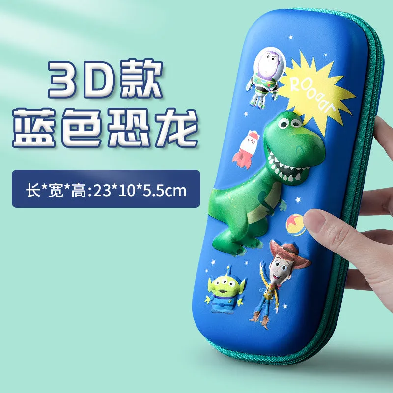 Wholesale animal cartoon stationery PU box JDC-PB-Lianz004